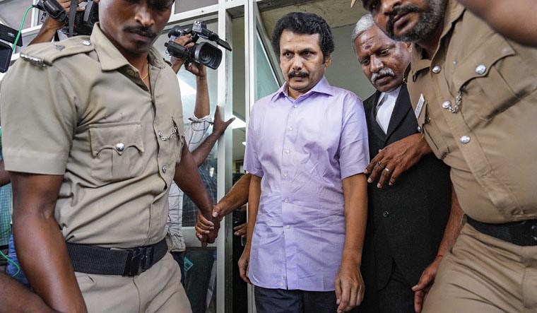 Senthil Balaji arrest